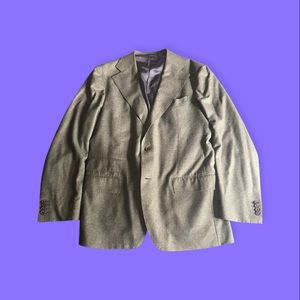 Suit Supply Mens Olive Green Suit